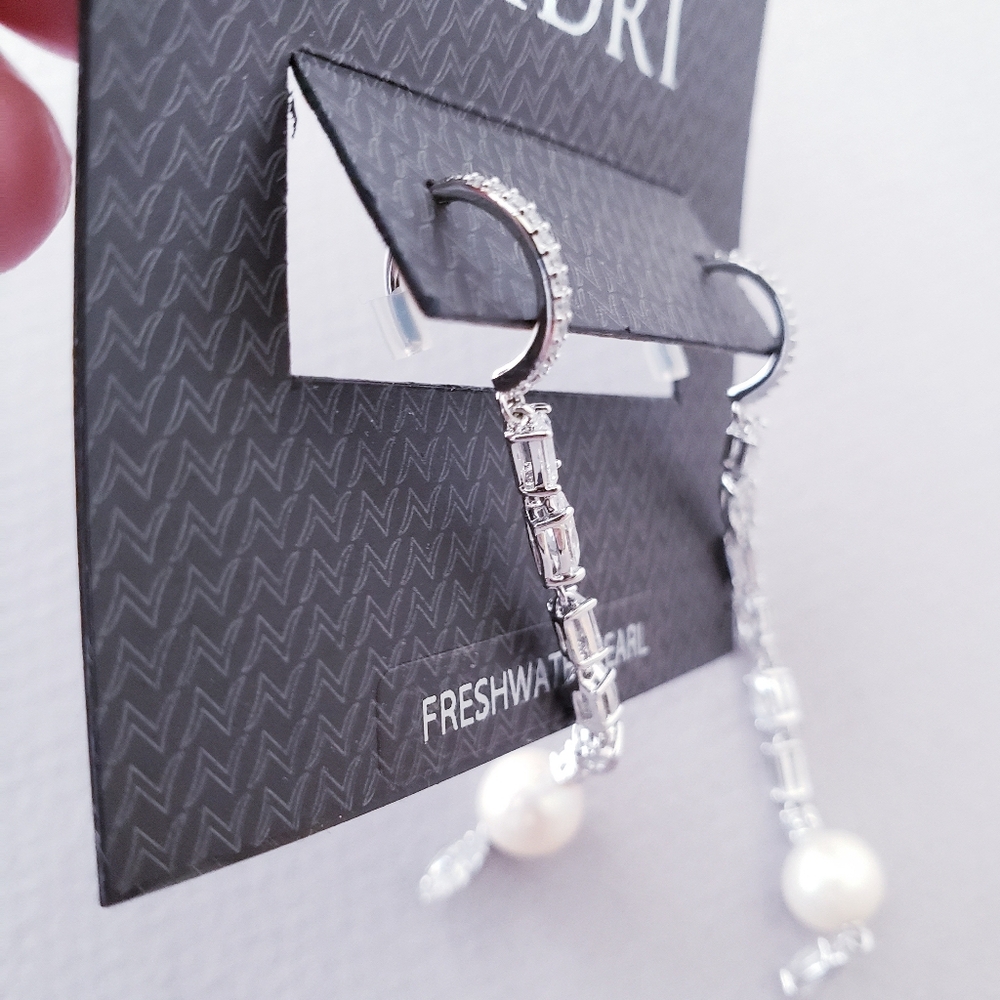 Nadri Freshwater Pearl Earrings - Picture 6 of 13